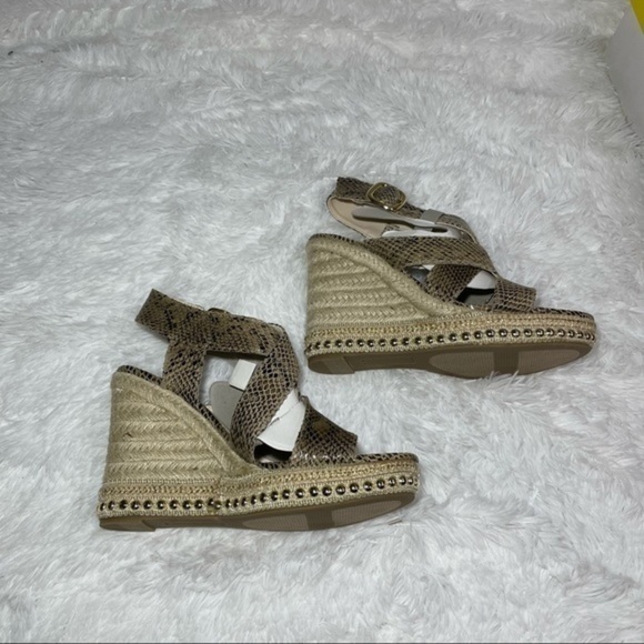SEVEN DIALS Snake Embossed Somerset Espadrille 8.5 - Picture 13 of 16